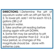 API pH Down, Freshwater Aquarium Water pH Reducing Solution, 1.25 oz