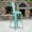 Mint Green, variant on Emma + Oliver Commercial Grade 30"H Teal-Blue Metal Indoor-Outdoor Barstool with Back