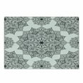 thumbnail image 1 of Mandala Cutting Board, Middle Eastern Mosaic Design Secret Body and Mandala Motif Active World Image, Decorative Tempered Glass Cutting and Serving Board, Small Size, Black, by Ambesonne, 1 of 1