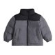 thumbnail image 5 of Parkas de manga larga para otoño e invierno para niños, de color liso, con cuello alto, de manga larga, gruesas y cálidas, bonitas y casuales, acolchadas con pan para niños y niñas, parte superior de, 5 of 6