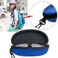 thumbnail image 2 of Zipper Eyeglasses Case,Glasses Case Hard Shell with Reinforced Zipper and Belt Clip,Protective Eyeglass Case for Sunglass or Safety Glasses,Perfect Storage for Travel,6.69''x3.15''x2.36'', 2 of 5