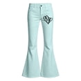 thumbnail image 2 of Girls Flared Bottom Pants for Daily Wear from Girls Pants 1 Comfortable Casual Trousers for Kids and Campaign, 2 of 3