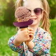 thumbnail image 6 of ievspot Popsicle Holder Silicone Bowl Ice Cream Holder No Drip Popsicle Stick Holder Ice Cream Cone Stand for Home Kitchen Outdoor Travel Restaurant, 6 of 8
