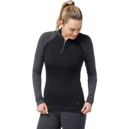 Smartwool Women's Plus Size Merino Wool Base Layer – Slim Fit Thermal Crew, Ultra Violet Stripe, 4X