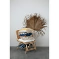thumbnail image 3 of Creative Co-Op Stonewashed Cotton Slub Lumbar Pillow with Dot Pattern and Fringe, 3 of 5
