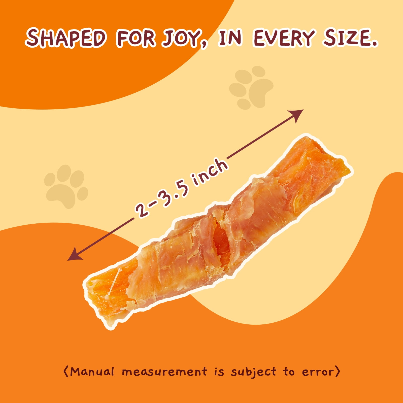 (5 pack) Jungle Calling Dog Treats, Chicken Wrapped Sweet Potato, Gluten and Grain Free, Chewy Dog Bites for Balanced Nutrition, 10.6 oz