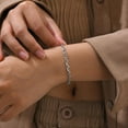thumbnail image 6 of Stainless Steel Classic Simple Plain Chain Style Bracelet, 6 of 12
