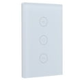 thumbnail image 1 of Demonsen Commande de Rideau Wi‐Fi, Fonction Délai US 110‐240V Interrupteur de Store Intelligent pour Immeuble de Bureaux pour Hall d'Exposition pour Villa pour TUYA pour Maison, 1 of 8