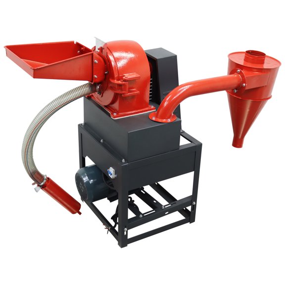 Grain Corn Wheat Grinding Mill Self-Sunction Superfine Pulverizer Crushing Machine with 40mesh and 60mesh Screen 220V