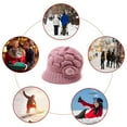 thumbnail image 5 of Gorro de invierno con ala de Desiderio Hats, tejido cálido, 5 of 5