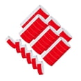 thumbnail image 3 of Guardoinrt 600x Neon Wristbands for Events Armbands for Concerts Muc Festivals Events Red 25.4x2cm, 3 of 6