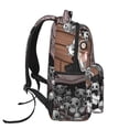 thumbnail image 3 of Lsque The Binding of Isaac Pattern Casual Backpack for School, Work, Travel – Adjustable Straps, Multiple Compartments – Ergonomic Design, Fits Laptops and Tablets, 3 of 7