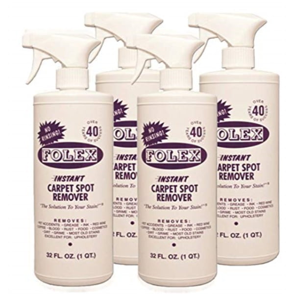 folex instant carpet spot remover (32oz, pack of 4)