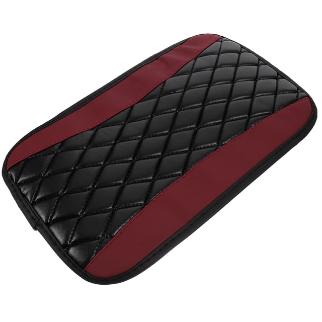 Car Center Console Cover Universal PU Waterproof Armrest Cover Car Center Armrest Cover Car Decor Accessory
