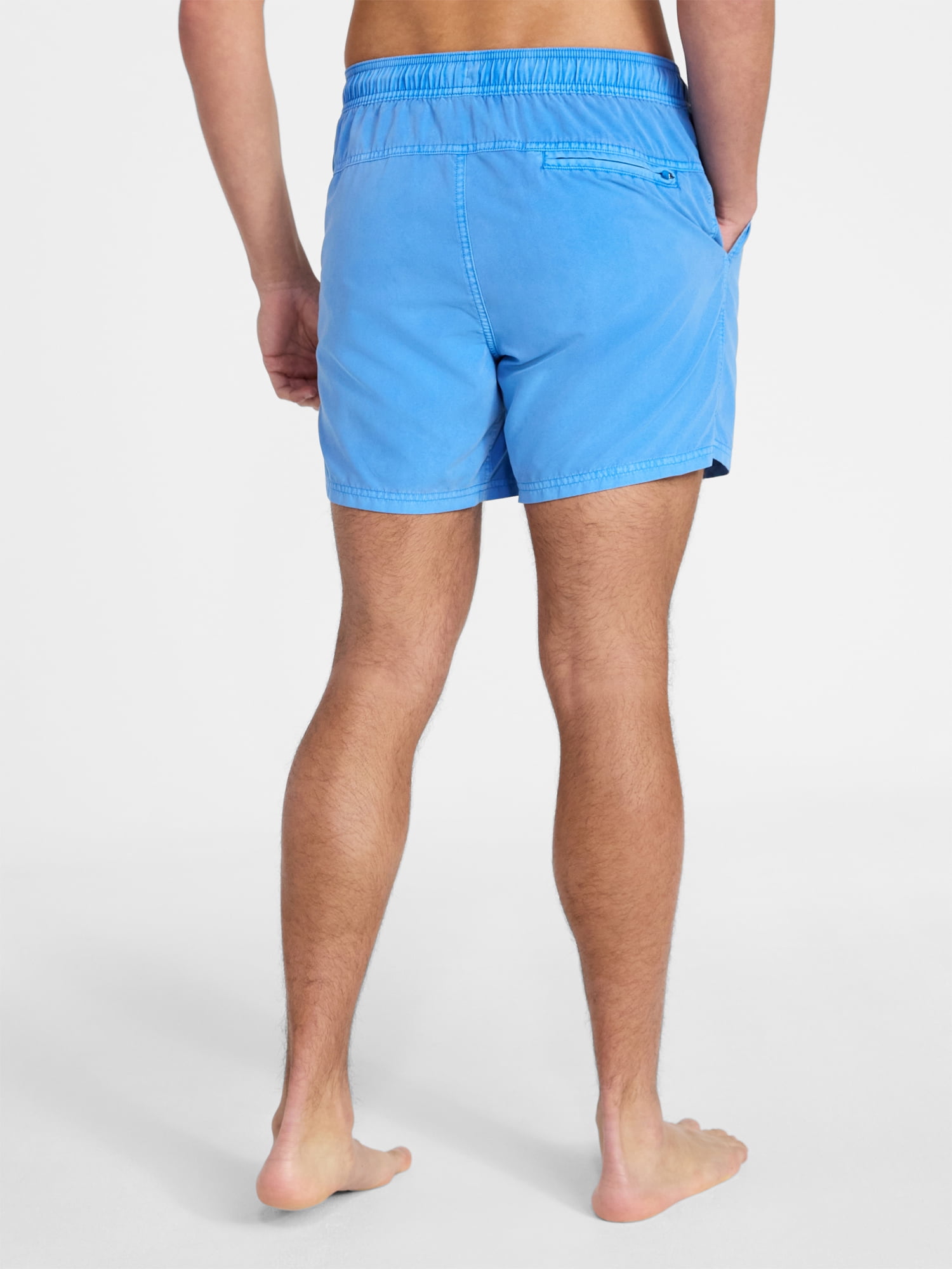 No Boundaries Washed Swim Trunks, 6" Inseam, Men's S-3XL