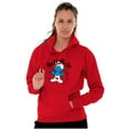 thumbnail image 4 of Funny Novelty Self Made Smurf Fire Hoodie Sweatshirt Women Men Brisco Brands M, 4 of 6