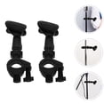 thumbnail image 4 of SHISUYAN Black Microphone Clip Holder for Home Use Enhancing Stability with Durable Plastic-Compatible with, 4 of 8