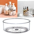 thumbnail image 2 of KDFWDM Clear Acrylic Lazy, Non-Skid Turntable Organizer for Cabinet, Kitchen, Pantry Organization Storage, Refrigerator, Vanity Makeup, Bathroom Countertop Organizing, Rotating Spice Rack, 2 of 5