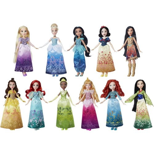 disney princess dolls 11 pack walmart