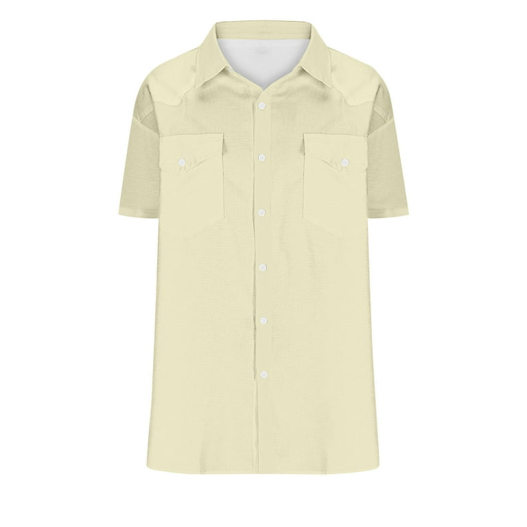 Jjayotai George Shirts for Men Button Down, Men's Fashionable