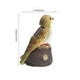 thumbnail image 3 of Last Chance Qaailabf Solar Lights For Outside Parrot Solar Outdoor Lights Fake Parrot IP65 Outdoor Solar Powered Led For Patio Lights Lighting, 3 of 7