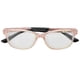 thumbnail image 4 of Gafas de lectura con bloqueo de luz azul de alta definición, unisex, para hombres y mujeres, gafas para personas mayores+300, 4 of 8