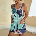 thumbnail image 1 of Gspmoly Shorts, Shorts d'Été Confortables et Décontractés pour Femmes à Bretelles, Shorts Imprimés, Combinaison à Poches, Shorts de Randonnée pour Femmes, Liquidation, Multicolore, TTTG, 1 of 5