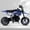 Blue, variant on TOXOZERS Dirt Bike,50cc 2-Stroke Gas Powered Mini Dirt Bike with Rear Disc Brake,Max 150 lbs,Ideal for Ages 8-13,Green
