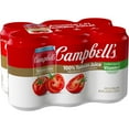 thumbnail image 2 of Campbell's 100% Tomato Juice, 11.5 fl oz Can, 6 Count, 2 of 16