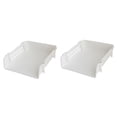 thumbnail image 4 of MLINS 2pcs Office File Storage Rack File Holder Dormitory File Storage Rack Plastic File Holder, 4 of 8