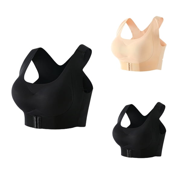 Sports Bra for Women Low Impact Sports Bra Women's No-Wire Push Up Sports Bra with Body Shaping & High Support for Everyday Wear and Exercise