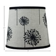 thumbnail image 2 of Black Dandelion Print Shade, 2 of 2
