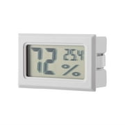 Spptty Moniteur de température d'humidité intégré au thermomètre numérique avec hygromètre numérique, avec sonde intégrée, hygromètre et hygromètre