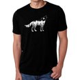 thumbnail image 1 of Men's Premium Blend Word Art T-shirt - Howling Wolf, 1 of 2