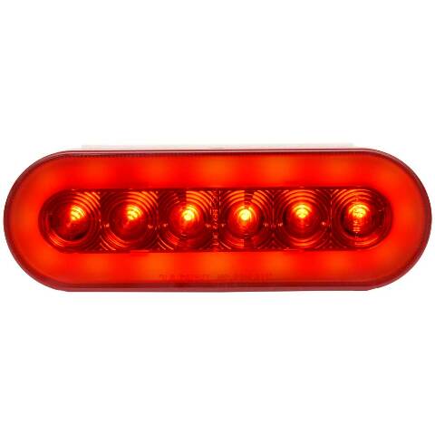 Optronics Boat Trailer Light TLL112RK | Ranger Red 6 3/8 x 2 1/4 Inch