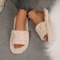 thumbnail image 3 of Fuzzy Slippers Ofreoo Women's Fashion Casual Winter Home Indoor Cotton Slippers, 3 of 8