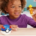 thumbnail image 4 of MEGA Pokemon Torchic Building Toy Kit, Poseable Action Figure (20 Pieces) for Kids, 4 of 6