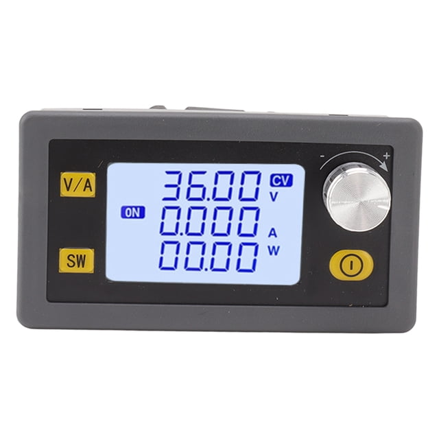 Convertidor Buck Boost automático CC, pantalla Digital, protección contra sobretensión, fuente de alimentación, módulo ajustable de 80W