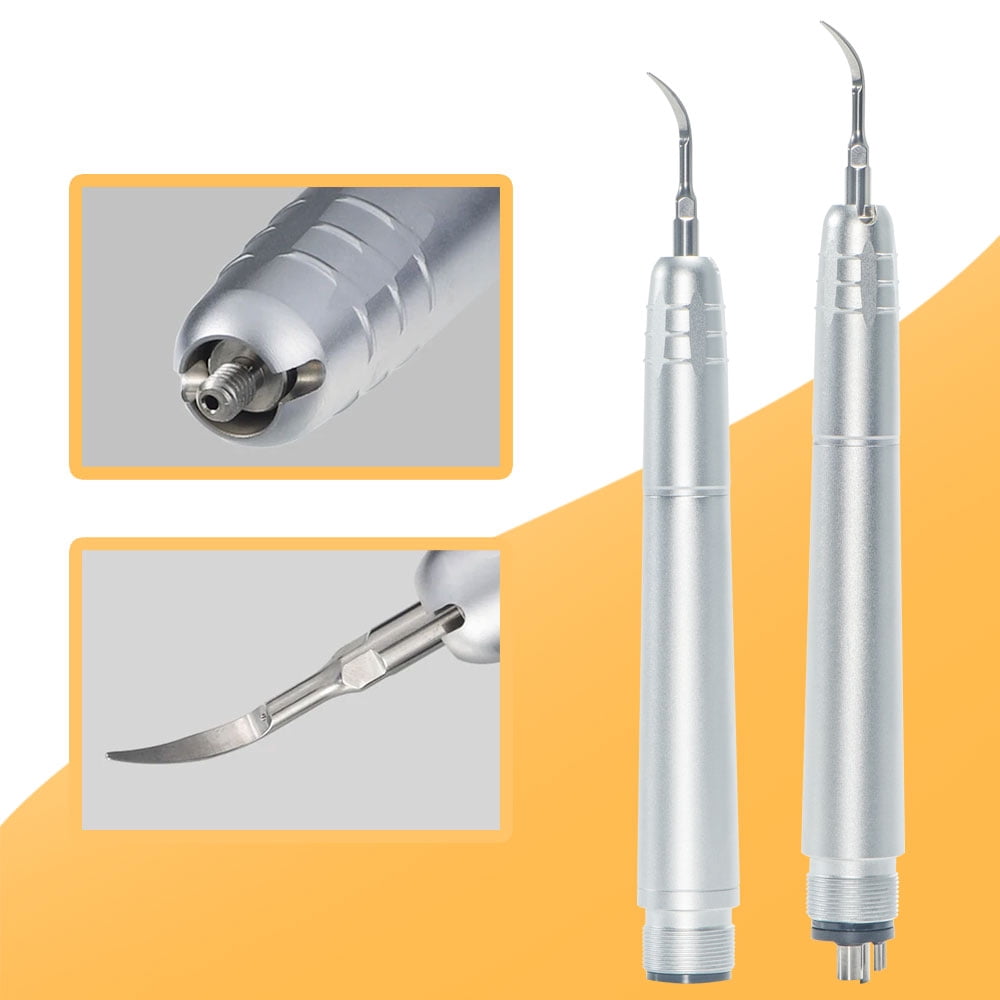 Dental Ultrasonic Air Scaler With 3 Tips Tooth Calculus Remover Cleaning Tool Handpiece Whiten Tooth Cleaner 2Holes/4 Holes