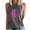 DT-Gray, variant on Women's Neon Sunflower Graphic Tank Top - Polyester Casual Summer & Festival Wear, Eye-Catching for Outings