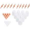 thumbnail image 4 of Kit de 40 consumibles para cortadora de plasma Piezas de repuesto para corte por plasma Incluye puntas de corte por plasma, boquillas para antorcha de corte por plasma de aire, boquillas y electrodos, 4 of 8