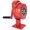 RED, variant on Emergencies Alarm Tool 110dB Hand Crank Alert Red Manual Operated Alarm For Security Outdoor Survival