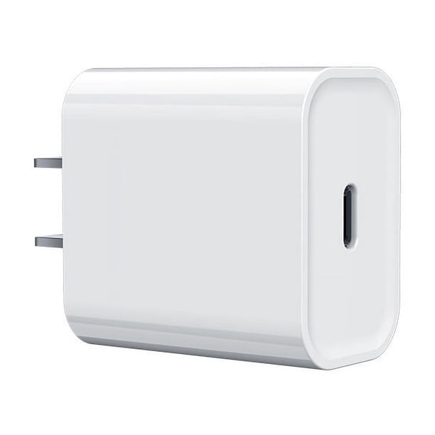 Adecuado para el cargador del cabezal de carga del teléfono móvil de Apple, cabezal de carga rápida de 20 W, cabezal de carga rápida de Apple
