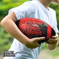 thumbnail image 4 of Street Legends Youth Football for Kids, Graffiti Printed Composite Leather Size 8, Includes Pump, 4 of 6