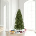thumbnail image 4 of Vickerman 6.5' Grand Teton Slim Artificial Christmas Tree,  Single Mold Warm White LED Lights, 4 of 4