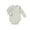 Light Green, variant on GobdXE Wrap Front Long Sleeve Ribbed Baby Solid Bodysuit Side Snap Soft Cotton Onesie Size: