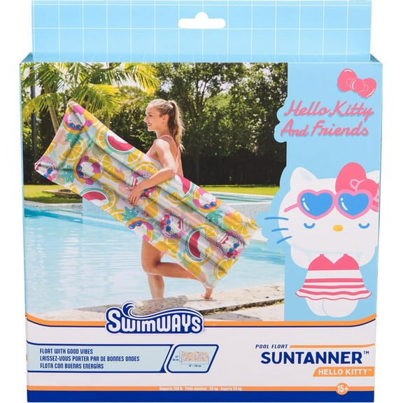 Swimways Hello Kitty Suntanner Pool Float