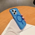 thumbnail image 6 of Decase Fashion Anti-Drop Mag-Safe Case Compatible with iPhone 16 Pro Max,Heavy Duty Shockproof Protection Phone Case,Dual Layer Translucent Magnetic Phone Case Fits for iPhone 16 Pro Max,Blue, 6 of 11