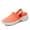 Orange, variant on Mules Clogs for Women Summer Wedge Platform Mesh Sandals Lightweight Beach Shoes Outdoor Slippers Walking Shoes