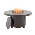 thumbnail image 6 of ALAULM Round Gas Fire Pit Table 48in, 40000 BTU Outdoor Propane Fire Pit with Round Metal Tabletop, Adjustable Flame,Windshield & CSA Certification for Outside Patio & Garden, 6 of 7